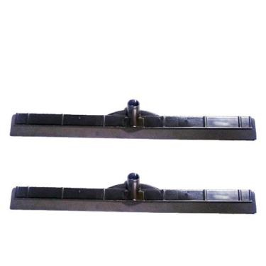 Imagem de Kit 2 Unidades RODO 60cm Borracha Dupla Para Limpeza SEM CABO Para Pis