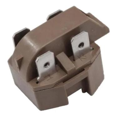 Imagem de Relé Ptc Para Geladeiras Universal 1/10 a 1/3 4 Pinos 127v