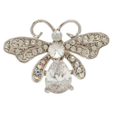 Imagem de Broche Strass Vespa BRG0043 - Akasaki, Cristal, Prateado