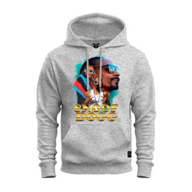 Imagem de Moletom Blusa de Frio Premium Unissex Algodão Snoop Dogg Bolado - Supr