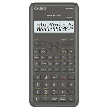 Imagem de Calculadora Casio FX-82MS 2DA Edicao - Preto Carvao