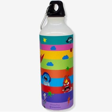 Imagem de Garrafa Alumínio 500ml Divertidamente Zona Criativa