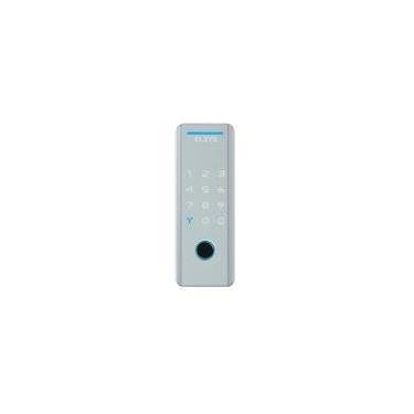 Imagem de Fechadura Digital de Sobrepor ELSYS, Bluetooth, Com Biometria, Prata - ESF-DS4100V