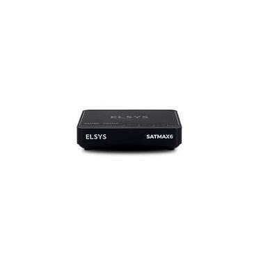 Imagem de Receptor de TV Via Satelite ELSYS Sathd Satmax 6, Full HD, USB e HDMI, Preto - ETRS72