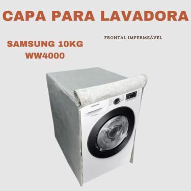 Imagem de Capa para lavadora samsung 10kg ww4000 impermeável flex - Capas Flex, 
