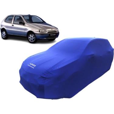 Imagem de Capa Protetora Para Carro Hatch Fiat Palio 2 Portas - Mz, Azul