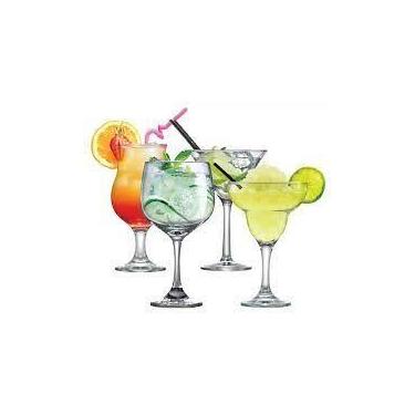 Imagem de Taças Drink's (gin. Martini. Cocktail. Margarita) Kit Com 4 - Ruvolo