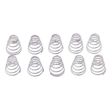 Imagem de CUTICATE 10 peças de molas de liberação rápida para bicicleta, mola de cubo de espeto de roda de aço inoxidável 304 - MTB Road Bicycle Cycling Parts Wheels Accessories