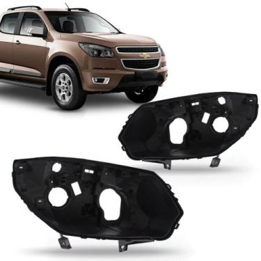 Imagem de Carcaça De Farol S10 2012 2013 2014 2015 2016 - SP ACESSÓRIOS, Direito