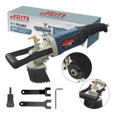 Imagem de Politriz Lixadeira à Úmido Arita 115mm Eixo M14 Av51008 220v C/ Regist