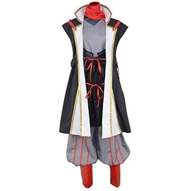 Imagem de Fate Grand Order Fantasia Fuma Kutarou Cosplay FGO Assassin Fingting Suit Conjunto Completo Fantasia de Halloween (Masculino G, Tamanho), Tamanho:, 0