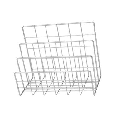 Imagem de Kuntesetty Pequeno classificador de correio Arquivo Organizador de envelope titular de armazenamento para maquiagem de cartas Livros, 17.5cmx9cmx13.5cm