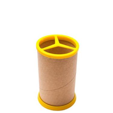 Imagem de Porta Lápis e Caneta de Papelão Kraft 6,5X10cm -10 Unidades - M&Ca Plá