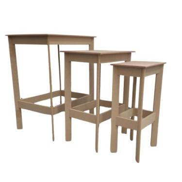 Imagem de Trio De Mesa Suporte P/ Docinhos Ou Lembrancinhas De Festas - ANA DECO