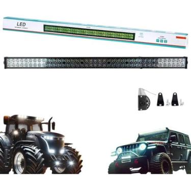 Imagem de Farol Barra De Led 240w 105cm Trator Camionete Off Road 4x4 - Briwax