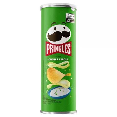 Imagem de Salgadinho de Batata Pringles Creme e Cebola Tubo 109g