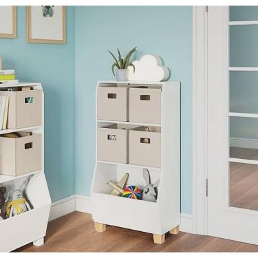 Imagem de Organizador De Brinquedos Infantil Bento 100% Mdf