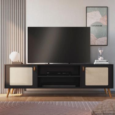 Imagem de Rack para Sala de Estar Viena 160cm Preto