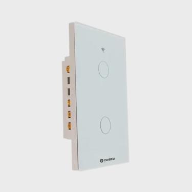 Imagem de Interruptor Inteligente Tomada 2 Botões Wifi Smart Automação
