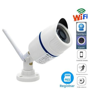Imagem de Câmera IP WiFi 4MP HD - Segurança Doméstica sem Fio à Prova D'água, Re