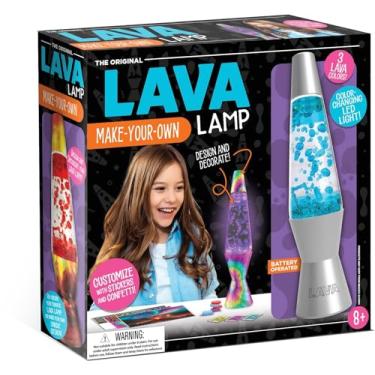 Imagem de Schylling Lava® Lamp - Make Your Own Lava Lamp Custom Color Craft Kit