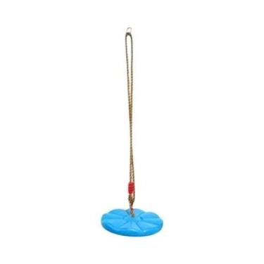 Imagem de Balanço de Disco de Pétala Octogonal para Crianças - Vermelho e Azul -