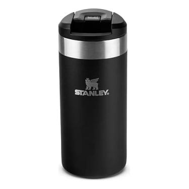 Imagem de Stanley - Garrafa Térmica AeroLight Transit, garrafa isolada em vácuo para café, chá e bebidas, em aço inoxidável leve, 354ml, Black
