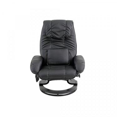 Imagem de Poltrona de Massagem com Apoio para Pés Louisiana Rivatti Preto