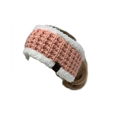 Imagem de The Hatter Gorro de inverno com forro de lã polar na moda para aquecer as orelhas, rosa, tamanho �nico