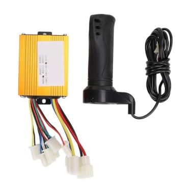 Imagem de Motor Speed ​​Controller Greip Set Grip Conjunto de alumínio premium Caixa de controle do motor da escova de casca para scooter de triciclo de bicicleta elétrica