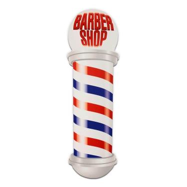 Imagem de Placa Decorativa Recorte Barbearia Barber Shop 40x12 Cm