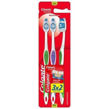 Imagem de Escova Dental Colgate Classic Clean Media/macia