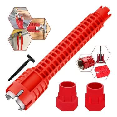 Imagem de 8 Em 1 Chave Grifo Instalação Banheiro Cano Torneira Pia