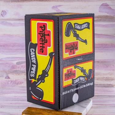 Imagem de Doces Wockenfuss La Pipette Black Licorice Pipes, 5 dúzias - Wockenfus