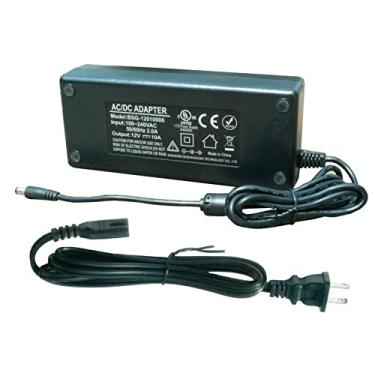 Imagem de HappyBird Lighting Transformador De Energia Universal - Adaptador Alimentação 10 Amperes Listado Pela Ul, Conversor Ca 100-240 V Para 12 V, Vem Com Conector Saída 5,5 X 2,1 Fita Led Ou Câmera Cftv