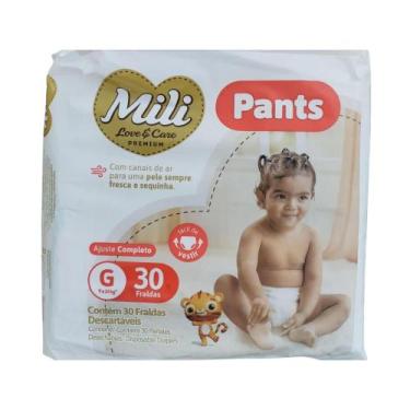 Imagem de Fralda Infantil Descartável Love Care Pants Tamanho G (MILI) - Pacote 
