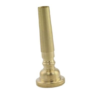 Imagem de Esquirla Bocal de trompete leve para substituição, acessório prático para instrumento de de metal para mulheres