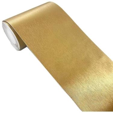 Imagem de TsoLay Papel de parede autoadesivo com borda de parede de 5 metros, borda de PVC, impermeável, adesivo de borda de papel de parede para casa, escritório, decoração DIY