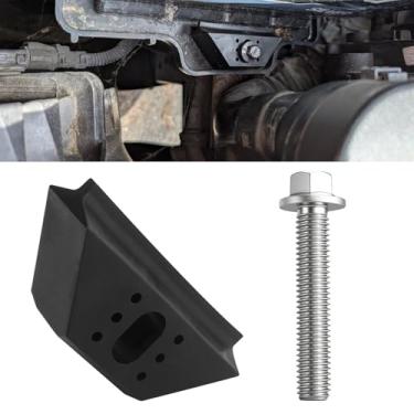 Imagem de Kit de suporte de bateria de grampo de base, acessórios de carro suporte de bateria de carro com kit de parafuso de aço inoxidável, suporte de amarração compatível com modelos Buick Chevy GM 14005061