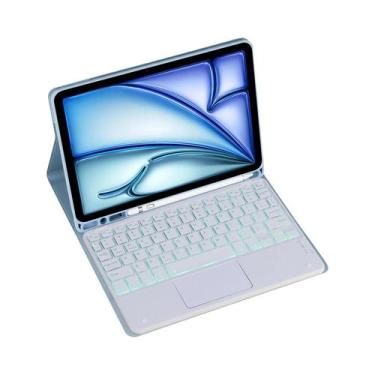 Imagem de Capa Com Teclado Para Samsung Galaxy Tab S9 FE SM-X510/X516B De 10,9 P