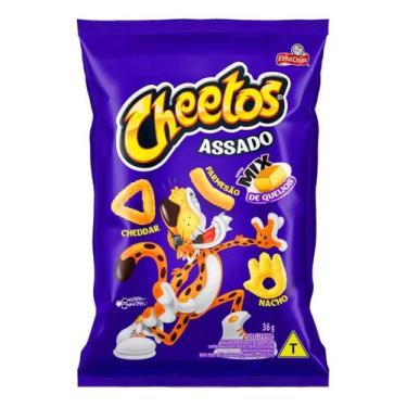 Imagem de Kit c/ 4 Salgadinho Cheetos Mix 36g - Elma Chips - Pepsico