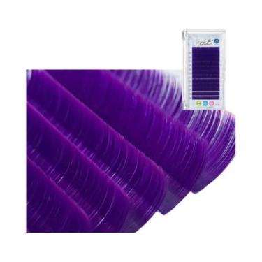 Imagem de Cílios Postiços Coloridos Yelix Volume Extensions, Fácil Aplicação Em 