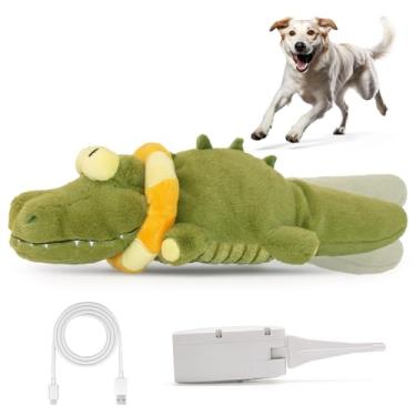 Imagem de ipawspace Jacaré de brinquedo de pelúcia para cães