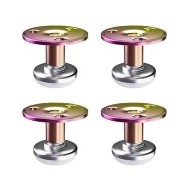 Imagem de ＫＬＫＣＭＳ 4x Cabeceira de cama com rosca, rolha para armários, acessórios de fácil instalação, rolhas fixadoras, ferramenta antivibração de cabeceira prateada, Ajuste de 30 Mm a 38