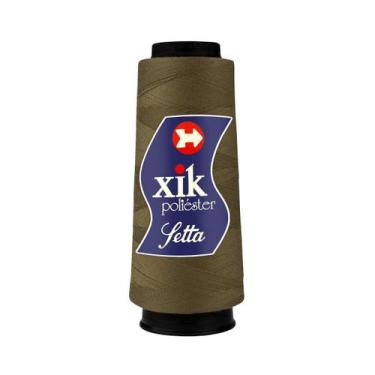 Imagem de Linha para costura setta xik 120 poliéster 2000 jardas - cor 0478 à 05