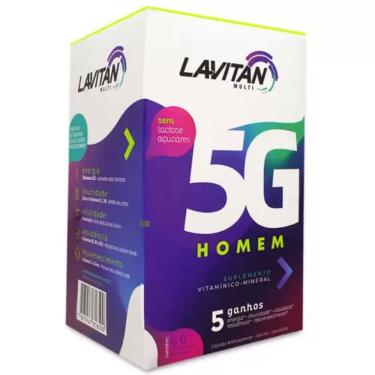 Imagem de  Multivitaminico Lvt 5G Homem 60 Cmp