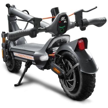 Imagem de Scooter Elétrica para Adultos até 180 kg, Velocidade Máxima de 50 km/h e Alcance de 49 km com Pneus Off-Road de 26 cm