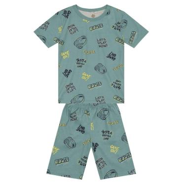 Imagem de Pijama infantil menino de games Brandili - 12
