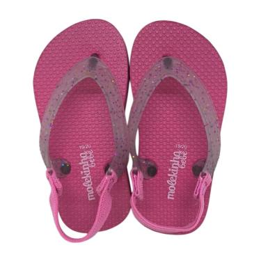 Imagem de Chinelo De Dedo Elastico Confortavel Leve Macio Molekinha