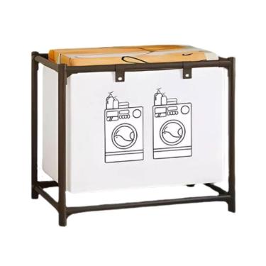 Imagem de Cesto Organizador Multiuso Para Roupas, Brinquedos E Toalhas - Prático E Estiloso